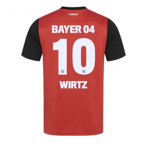 Bayer Leverkusen Florian Wirtz #10 Hemmatröja 2024-25 Kortärmad